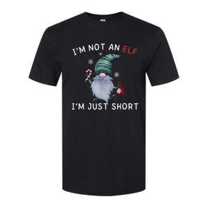 Im Not An Elf Im Just Short Funny Christmas Matching Family Softstyle CVC T-Shirt