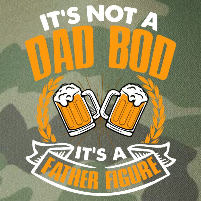 It's Not A Dad Bod It's A Father Figure Drinking Beer Legacy Tie Dye Trucker Hat