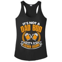 It's Not A Dad Bod It's A Father Figure Drinking Beer Ladies PosiCharge Competitor Racerback Tank
