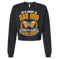 It's Not A Dad Bod It's A Father Figure Drinking Beer Cropped Pullover Crew