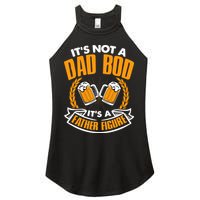 It's Not A Dad Bod It's A Father Figure Drinking Beer Women's Perfect Tri Rocker Tank