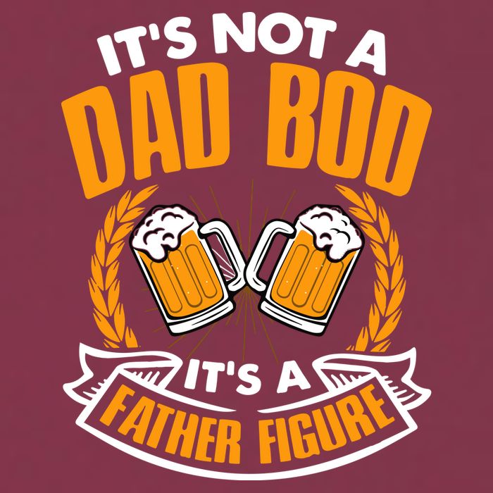 It's Not A Dad Bod It's A Father Figure Drinking Beer 16oz Travel Tumbler