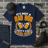 It's Not A Dad Bod It's A Father Figure Drinking Beer Tall T-Shirt