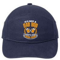 It's Not A Dad Bod It's A Father Figure Drinking Beer 7-Panel Snapback Hat