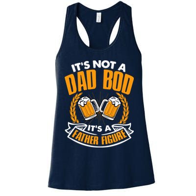 It's Not A Dad Bod It's A Father Figure Drinking Beer Womens Tank Top