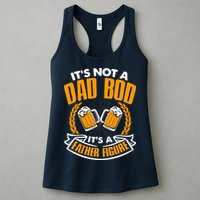 It's Not A Dad Bod It's A Father Figure Drinking Beer Womens Tank Top