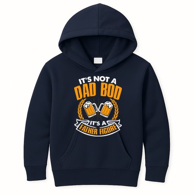 It's Not A Dad Bod It's A Father Figure Drinking Beer Kids Hoodie