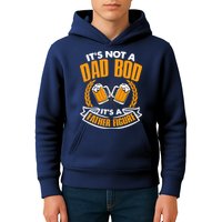 It's Not A Dad Bod It's A Father Figure Drinking Beer Kids Hoodie