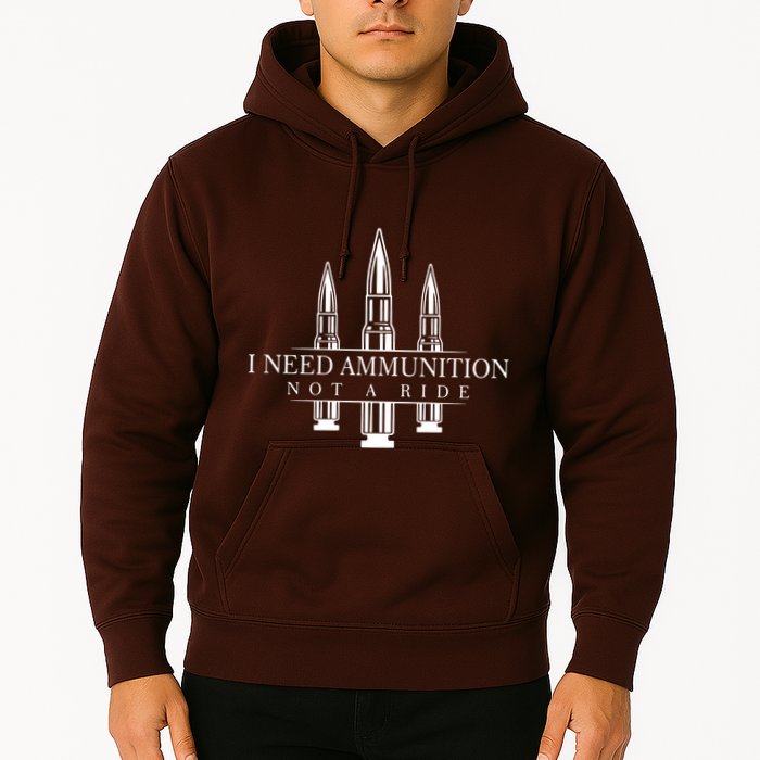 I Need Ammunition Not A Ride Hoodie