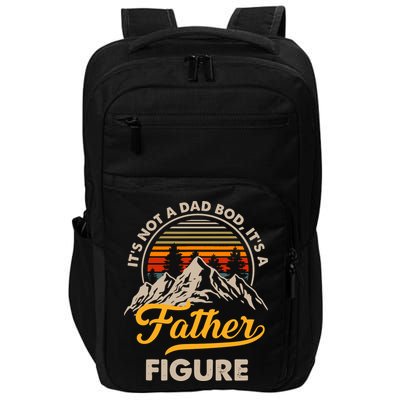 It's Not A Dad Bod It's A Father Figure Sunset Retro Vintage Impact Tech Backpack