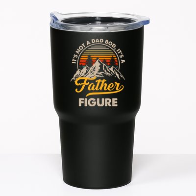 It's Not A Dad Bod It's A Father Figure Sunset Retro Vintage Tumbler