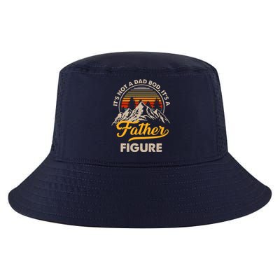 It's Not A Dad Bod It's A Father Figure Sunset Retro Vintage Cool Comfort Performance Bucket Hat