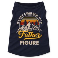 It's Not A Dad Bod It's A Father Figure Sunset Retro Vintage Doggie Tank