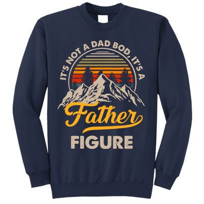 It's Not A Dad Bod It's A Father Figure Sunset Retro Vintage Sweatshirt