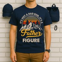 It's Not A Dad Bod It's A Father Figure Sunset Retro Vintage T-Shirt
