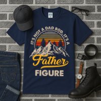 It's Not A Dad Bod It's A Father Figure Sunset Retro Vintage Tall T-Shirt