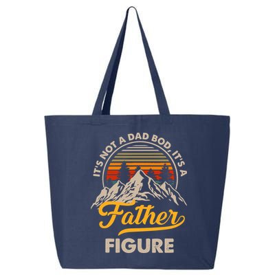 It's Not A Dad Bod It's A Father Figure Sunset Retro Vintage 25L Jumbo Tote