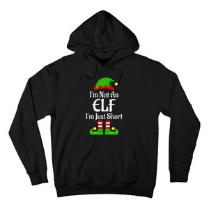 I'm Not An Elf Family Christmas Pjs Matching Hoodie