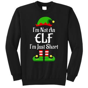 I'm Not An Elf Family Christmas Pjs Matching Sweatshirt