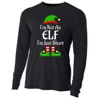 I'm Not An Elf Family Christmas Pjs Matching Cooling Performance Long Sleeve Crew