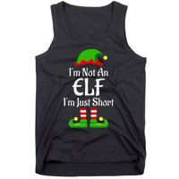 I'm Not An Elf Family Christmas Pjs Matching Tank Top