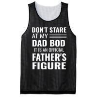 ItS Not A Dad Bod ItS A Father Figure Funny Dad Bods Mesh Reversible Basketball Jersey Tank