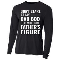 ItS Not A Dad Bod ItS A Father Figure Funny Dad Bods Cooling Performance Long Sleeve Crew