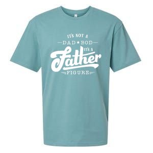 ItS Not A Dad Bod ItS A Father Figure Funny Father Gift Sueded Cloud Jersey T-Shirt