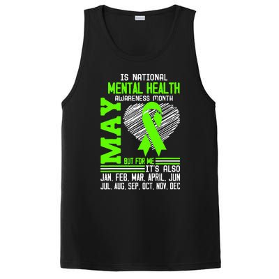 Is National Awareness Month May But For Me Is Mental Health PosiCharge Competitor Tank