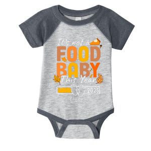 Its Not A Food Baby This Year Thanksgiving Pregnancy 2025 Not A Food Infant Baby Jersey Bodysuit