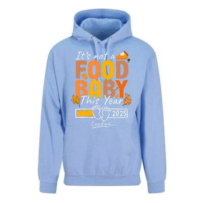 Its Not A Food Baby This Year Thanksgiving Pregnancy 2025 Not A Food Unisex Surf Hoodie