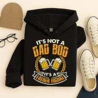 It's Not A Dad Bod It's A Father Figure Father's Day Funny Hoodie