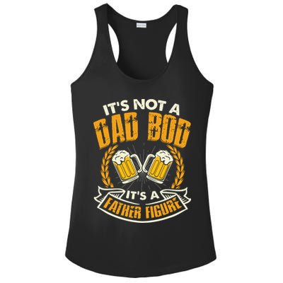 It's Not A Dad Bod It's A Father Figure Father's Day Funny Ladies PosiCharge Competitor Racerback Tank