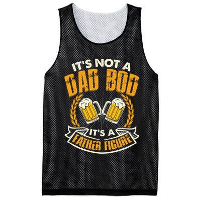 It's Not A Dad Bod It's A Father Figure Father's Day Funny Mesh Reversible Basketball Jersey Tank