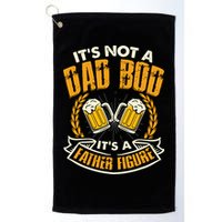 It's Not A Dad Bod It's A Father Figure Father's Day Funny Golf Towel