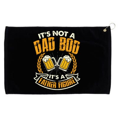 It's Not A Dad Bod It's A Father Figure Father's Day Funny Grommeted Golf Towel