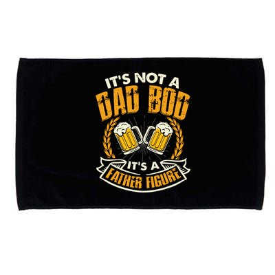 It's Not A Dad Bod It's A Father Figure Father's Day Funny Microfiber Hand Towel