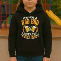 It's Not A Dad Bod It's A Father Figure Father's Day Funny Kids Hoodie