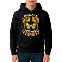 It's Not A Dad Bod It's A Father Figure Father's Day Funny Kids Hoodie