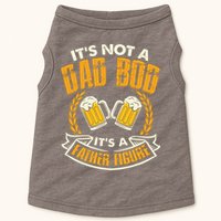 It's Not A Dad Bod It's A Father Figure Father's Day Funny Doggie Tank