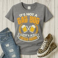 It's Not A Dad Bod It's A Father Figure Father's Day Funny Womens T-Shirt