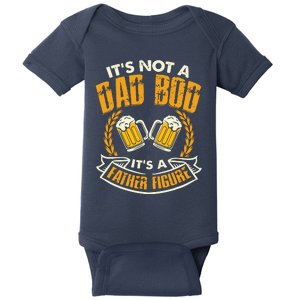 It's Not A Dad Bod It's A Father Figure Father's Day Funny Baby Bodysuit