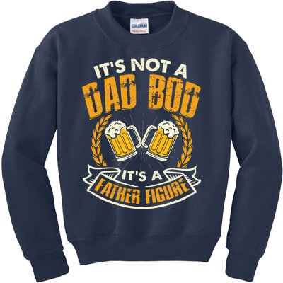 It's Not A Dad Bod It's A Father Figure Father's Day Funny Kids Sweatshirt