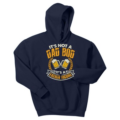 It's Not A Dad Bod It's A Father Figure Father's Day Funny Kids Hoodie