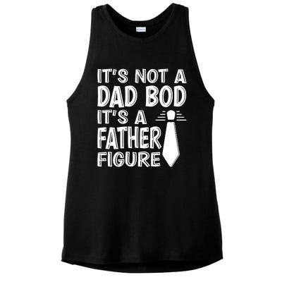 ITS NOT A DAD BOD Ladies PosiCharge Tri-Blend Wicking Tank