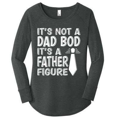 ITS NOT A DAD BOD Women's Perfect Tri Tunic Long Sleeve Shirt