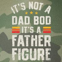 It's Not A Dad Bod It's A Father Figure Funny Father's Day Legacy Tie Dye Trucker Hat