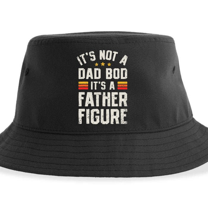 It's Not A Dad Bod It's A Father Figure Funny Father's Day Sustainable Bucket Hat