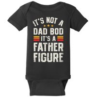 It's Not A Dad Bod It's A Father Figure Funny Father's Day Baby Bodysuit