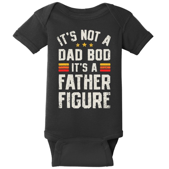 It's Not A Dad Bod It's A Father Figure Funny Father's Day Baby Bodysuit